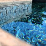 Butterfly Effect pool liner installed to a pool