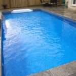Niagara liner installed to a pool